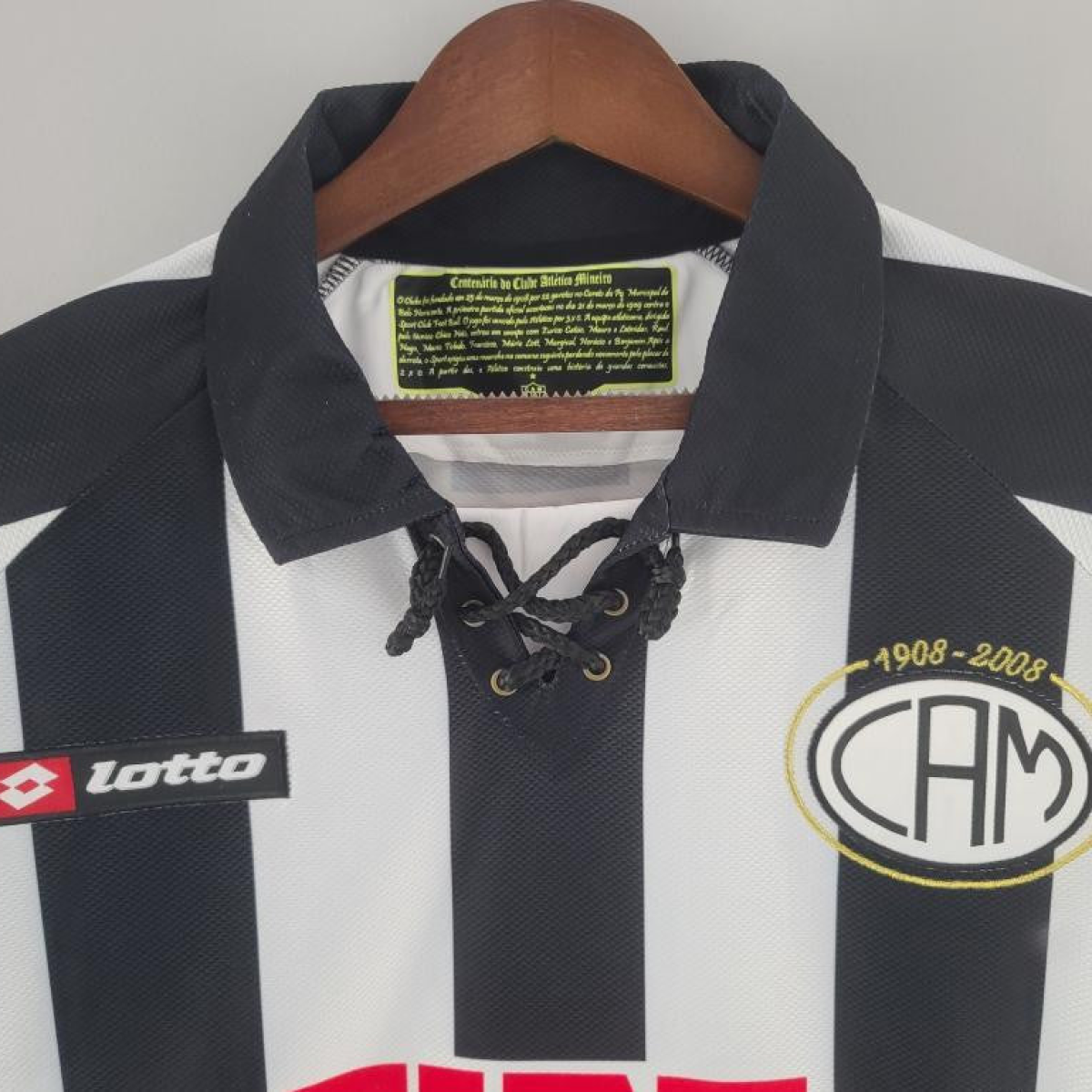 Retro 2008 Atletico Mineiro Home Soccer Jersey
