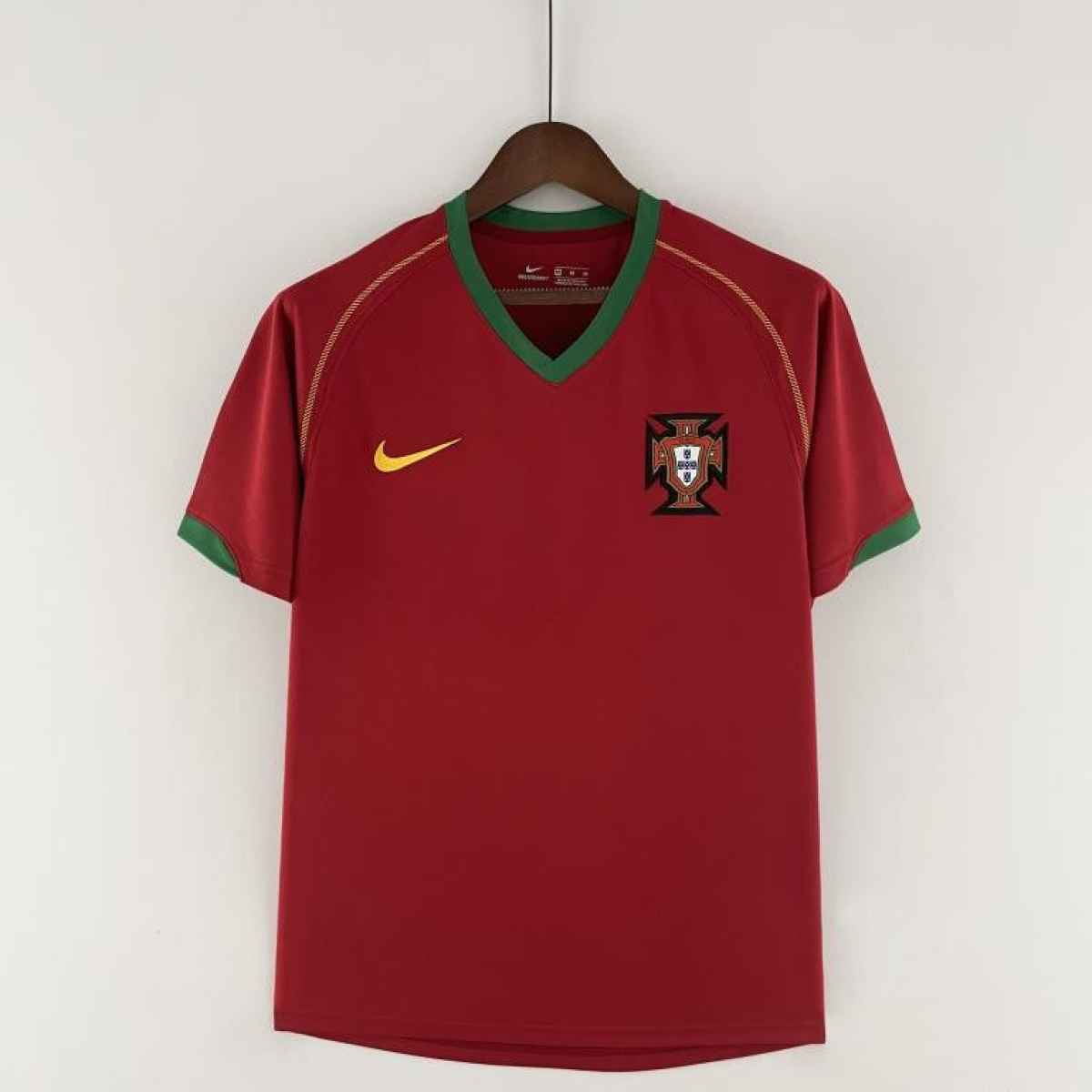 Retro Portugal 2006 Home Soccer Jersey