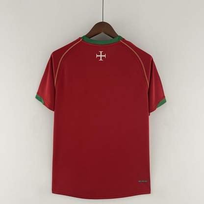 Retro Portugal 2006 Home Soccer Jersey