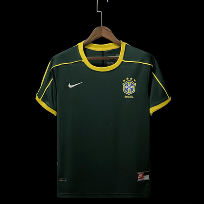 Retro 1998 Brazilian Goalkeeper  Jersey