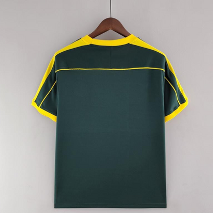 Retro Goalkeeper Brazil 1998 Dark Green Jersey