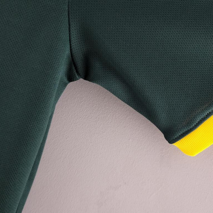 Retro Goalkeeper Brazil 1998 Dark Green Jersey