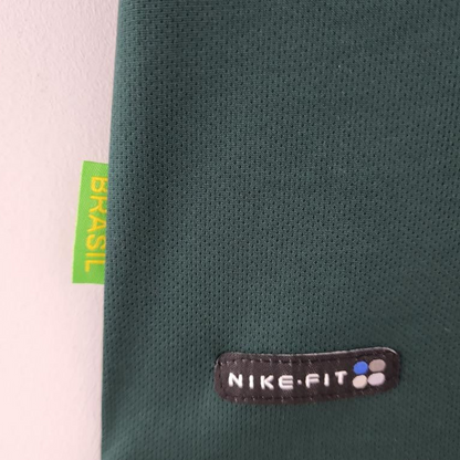Retro Goalkeeper Brazil 1998 Dark Green Jersey