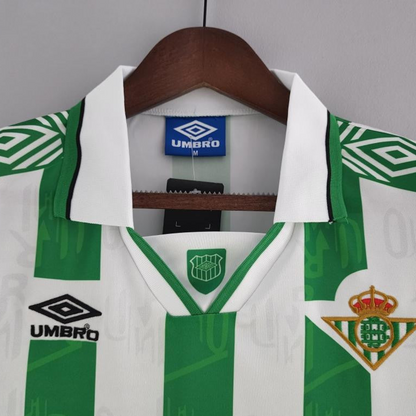 Retro 94/95 Real Betis Home Soccer Jersey