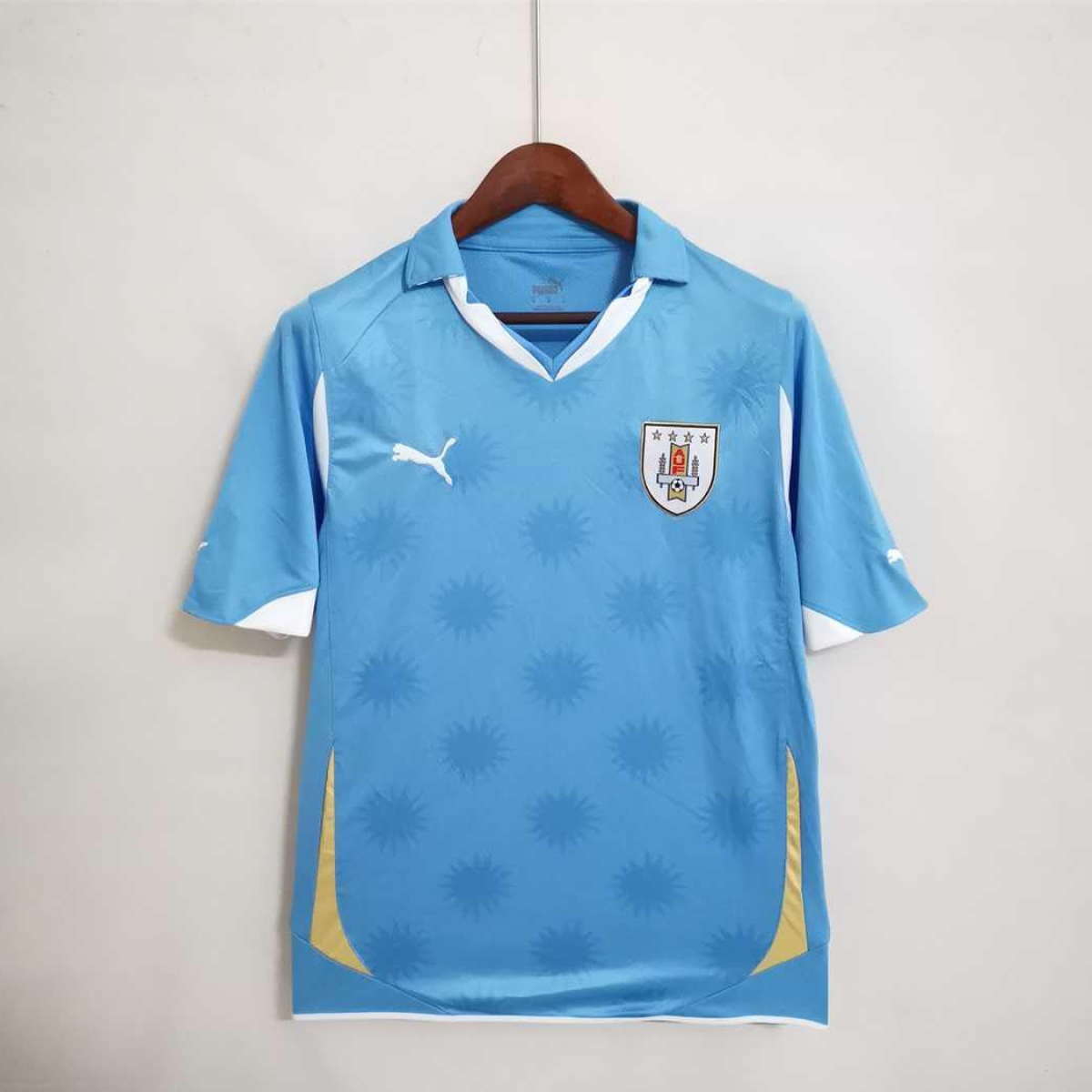 Retro 2010 Uruguay Home Soccer Jersey
