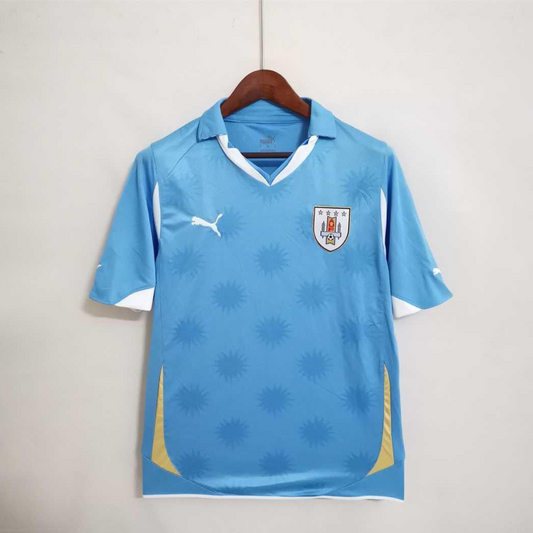 Retro 2010 Uruguay Home Soccer Jersey