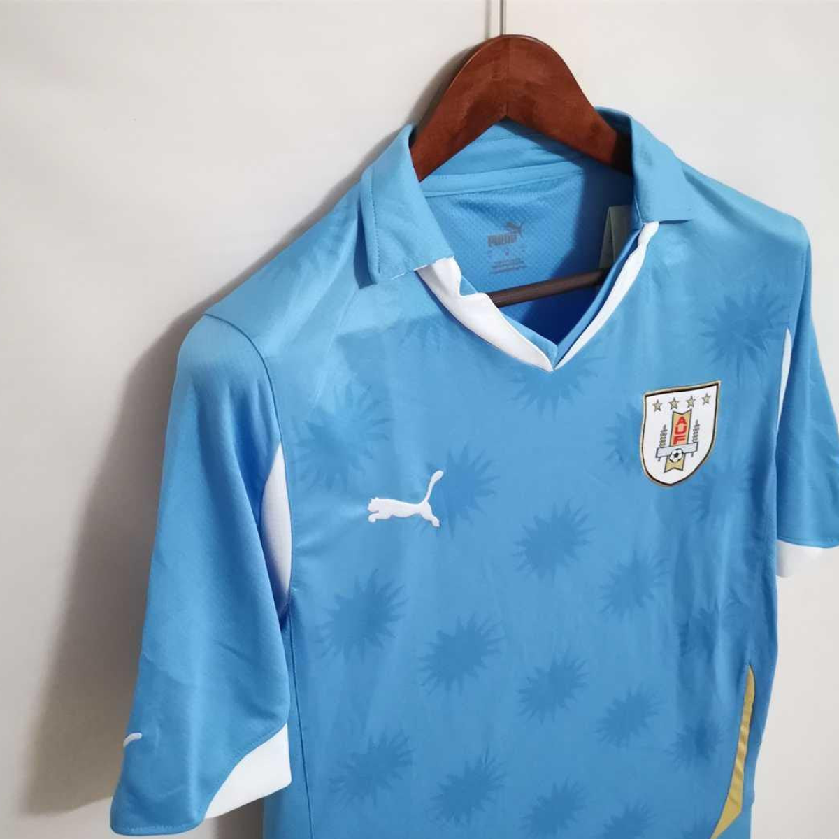 Retro 2010 Uruguay Home Soccer Jersey