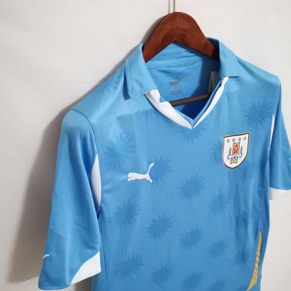 Retro 2010 Uruguay Home Soccer Jersey