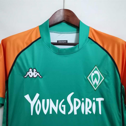 Retro 03-04 SV Werder Bremen Home Soccer Jersey