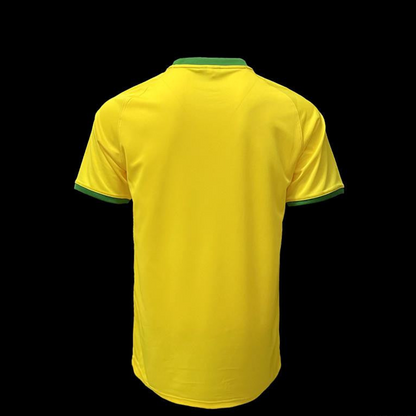 Retro 1970 Brazil Home Soccer Jersey