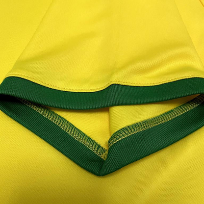 Retro 1970 Brazil Home Soccer Jersey