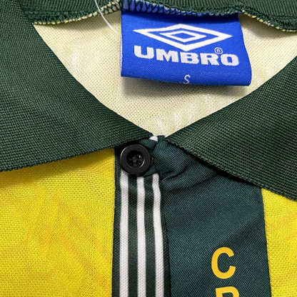 Retro 91/93 Brazil Home Soccer Jersey