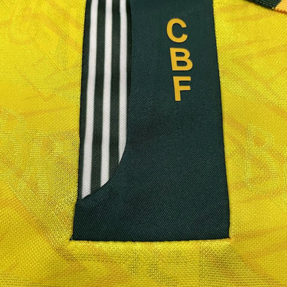 Retro 91/93 Brazil Home Soccer Jersey