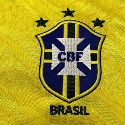 Retro 91/93 Brazil Home Soccer Jersey