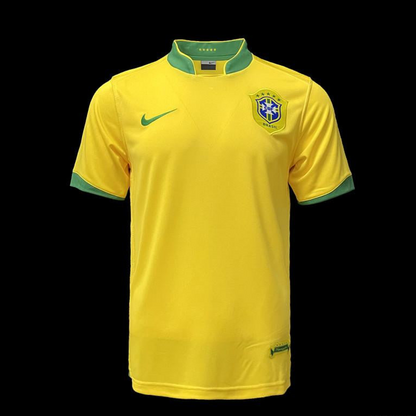 Retro 2006 Brazil Home Soccer Jersey