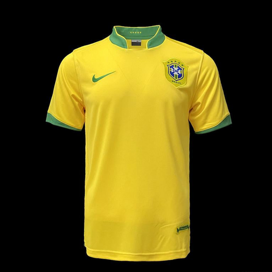 Retro 2006 Brazil Home Soccer Jersey
