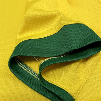 Retro 2006 Brazil Home Soccer Jersey