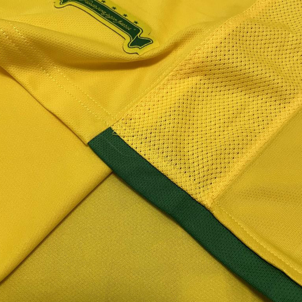 Retro 2006 Brazil Home Soccer Jersey