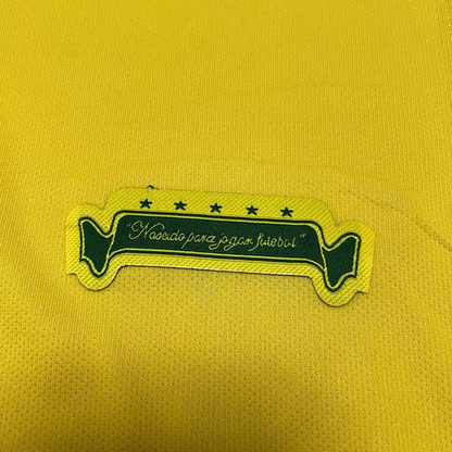 Retro 2006 Brazil Home Soccer Jersey