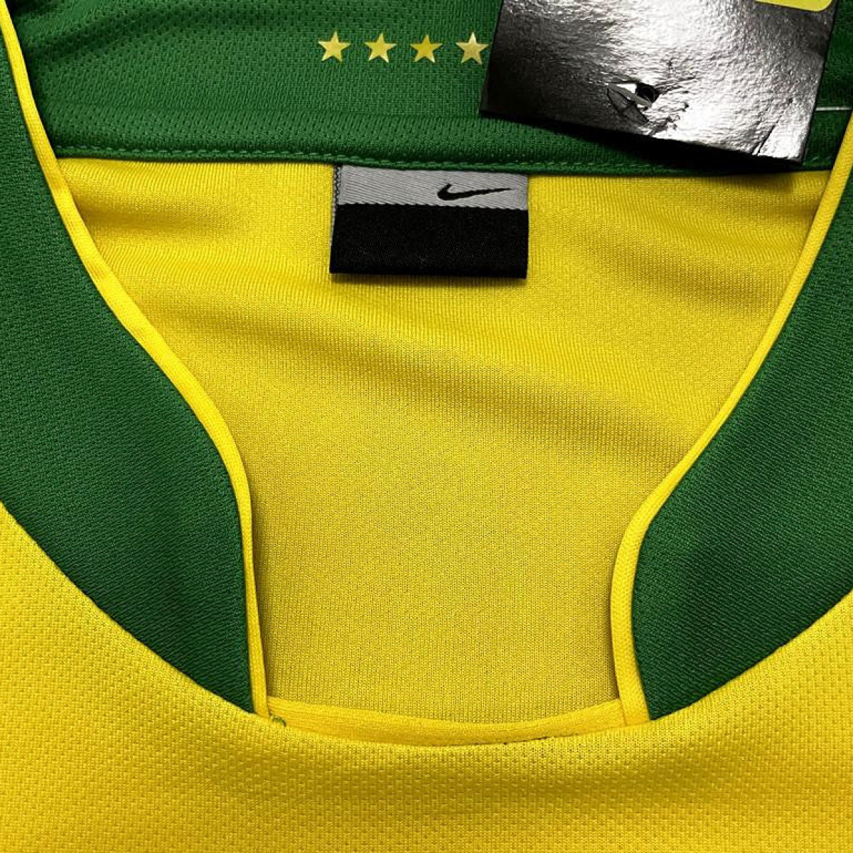 Retro 2006 Brazil Home Soccer Jersey