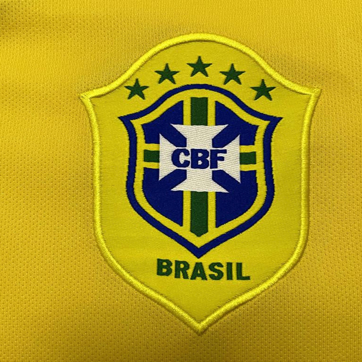 Retro 2006 Brazil Home Soccer Jersey