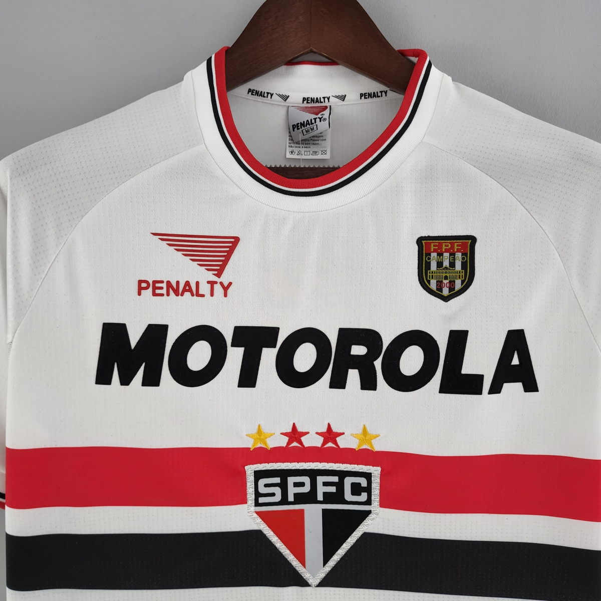 Retro Sao Paulo 2000 Home Soccer Jersey