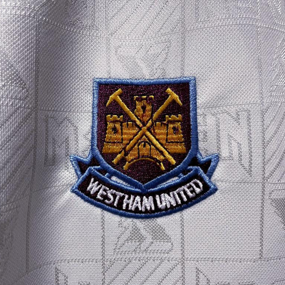 Retro 1999 West Ham Iron Maiden Away Soccer Jersey