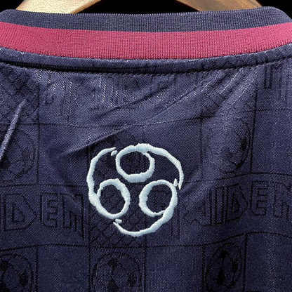 Retro 2011 West Ham Iron Maiden Home Soccer Jersey