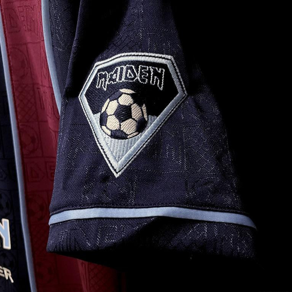 Retro 2011 West Ham Iron Maiden Home Soccer Jersey