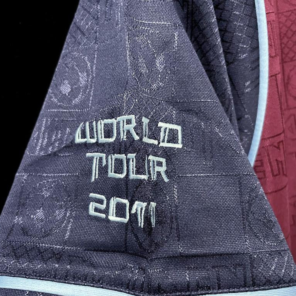 Retro 2011 West Ham Iron Maiden Home Soccer Jersey