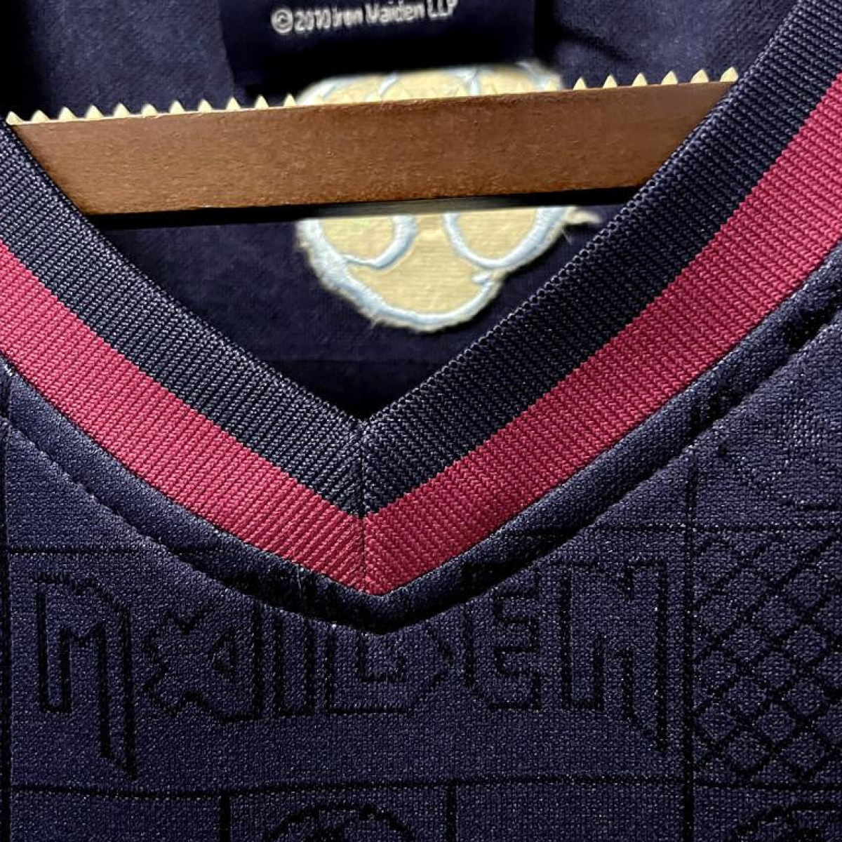 Retro 2011 West Ham Iron Maiden Home Soccer Jersey