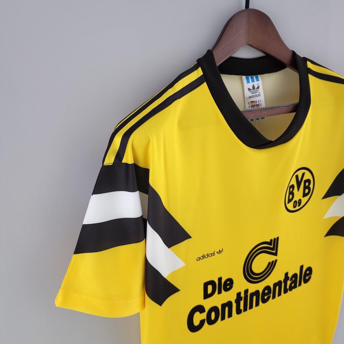 Retro 1989 Dortmund Home Soccer Jersey