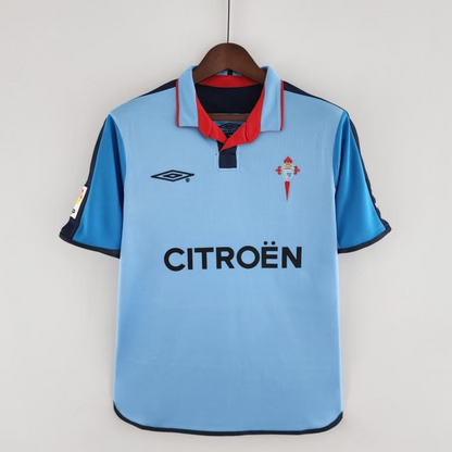 Retro 02/04 Celta Home Soccer Jersey