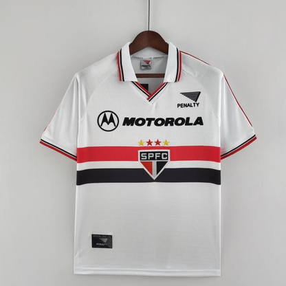 Retro Sao Paulo 1999 Home Soccer Jersey