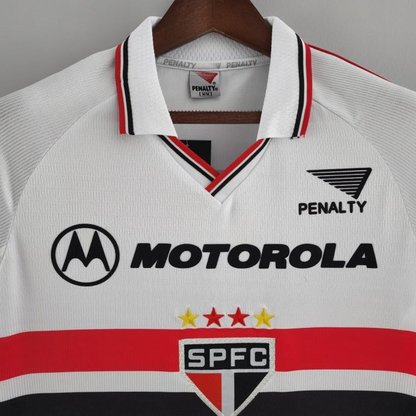 Retro Sao Paulo 1999 Home Soccer Jersey