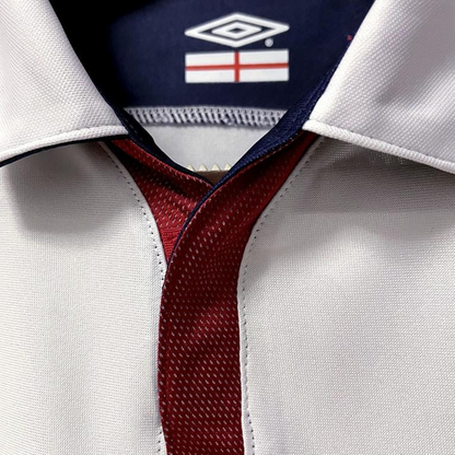 2004 England Home Soccer Jersey
