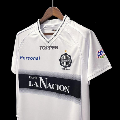 Retro 02 03 Olimpia Home Soccer Jersey