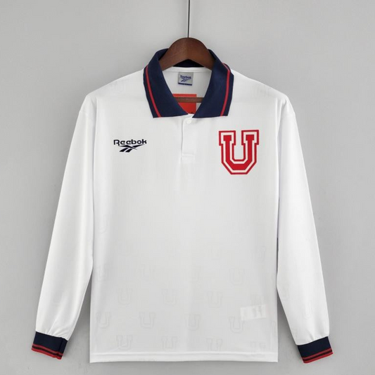 Retro Long Sleeve Universidad De Chile 1998 Home Soccer Jersey