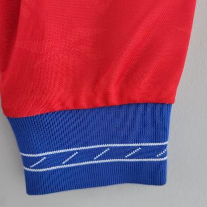 Retro Long Sleeve 1998 Chile Home Soccer Jersey