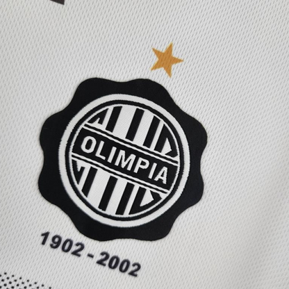 Retro 02/03 Olimpia  Home Soccer Jersey