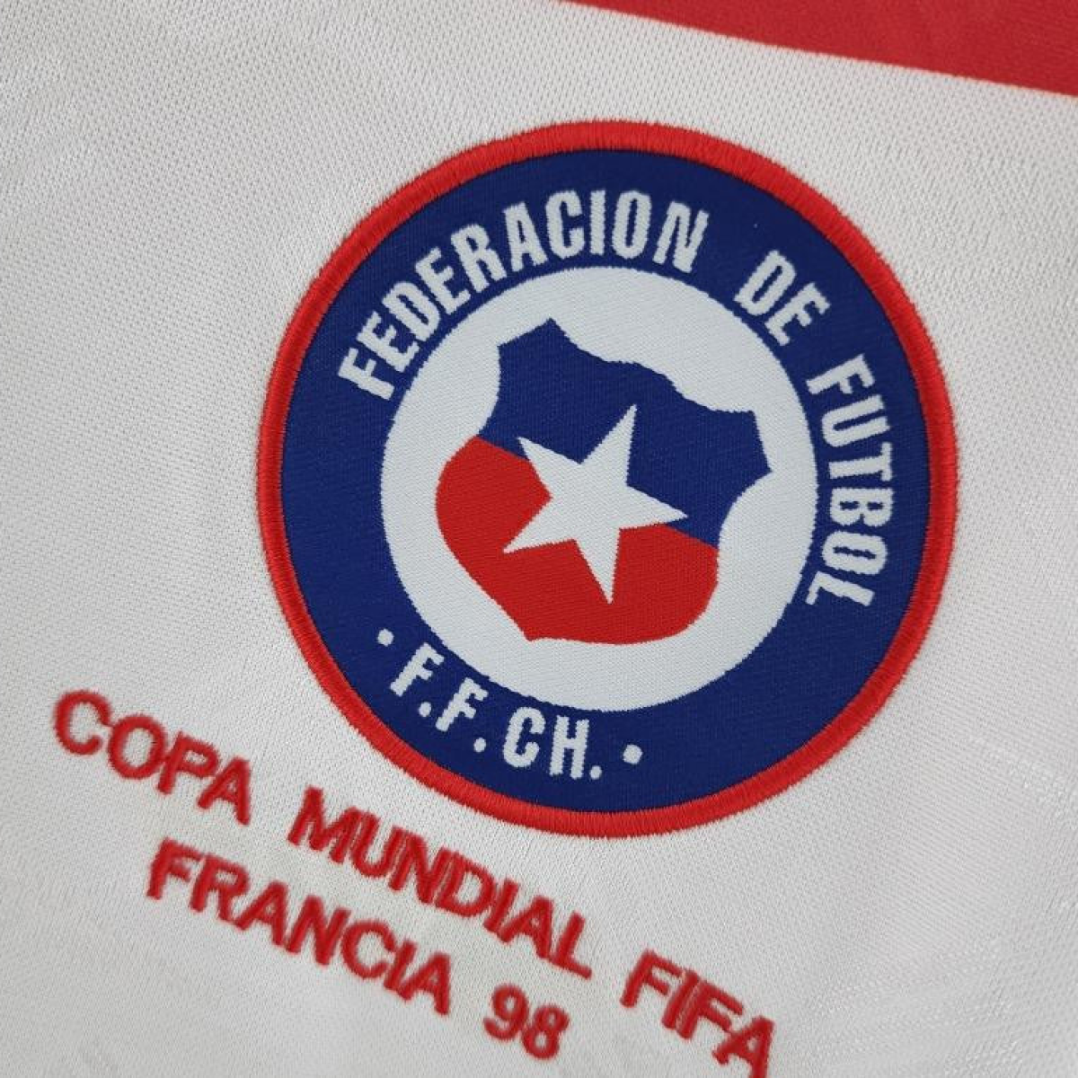 Retro Long Sleeve Chile 1998 Away Soccer Jersey