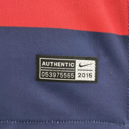 Retro 15/16 Barcelona Home  Soccer Jersey