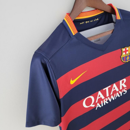 Retro 15/16 Barcelona Home  Soccer Jersey