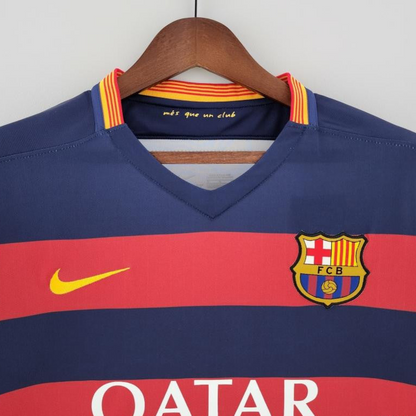 Retro 15/16 Barcelona Home  Soccer Jersey