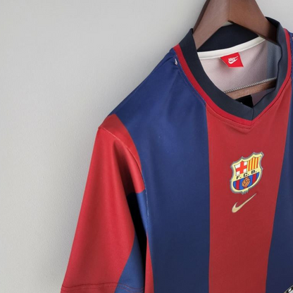 Retro 98/99 Barcelona Home  Soccer Jersey