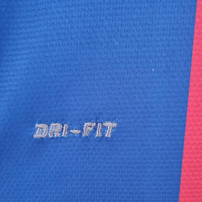 Retro 10/11 Barcelona Long Sleeve Home Soccer Jersey