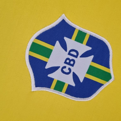 Retro Brazil 1970 Home Soccer Jersey