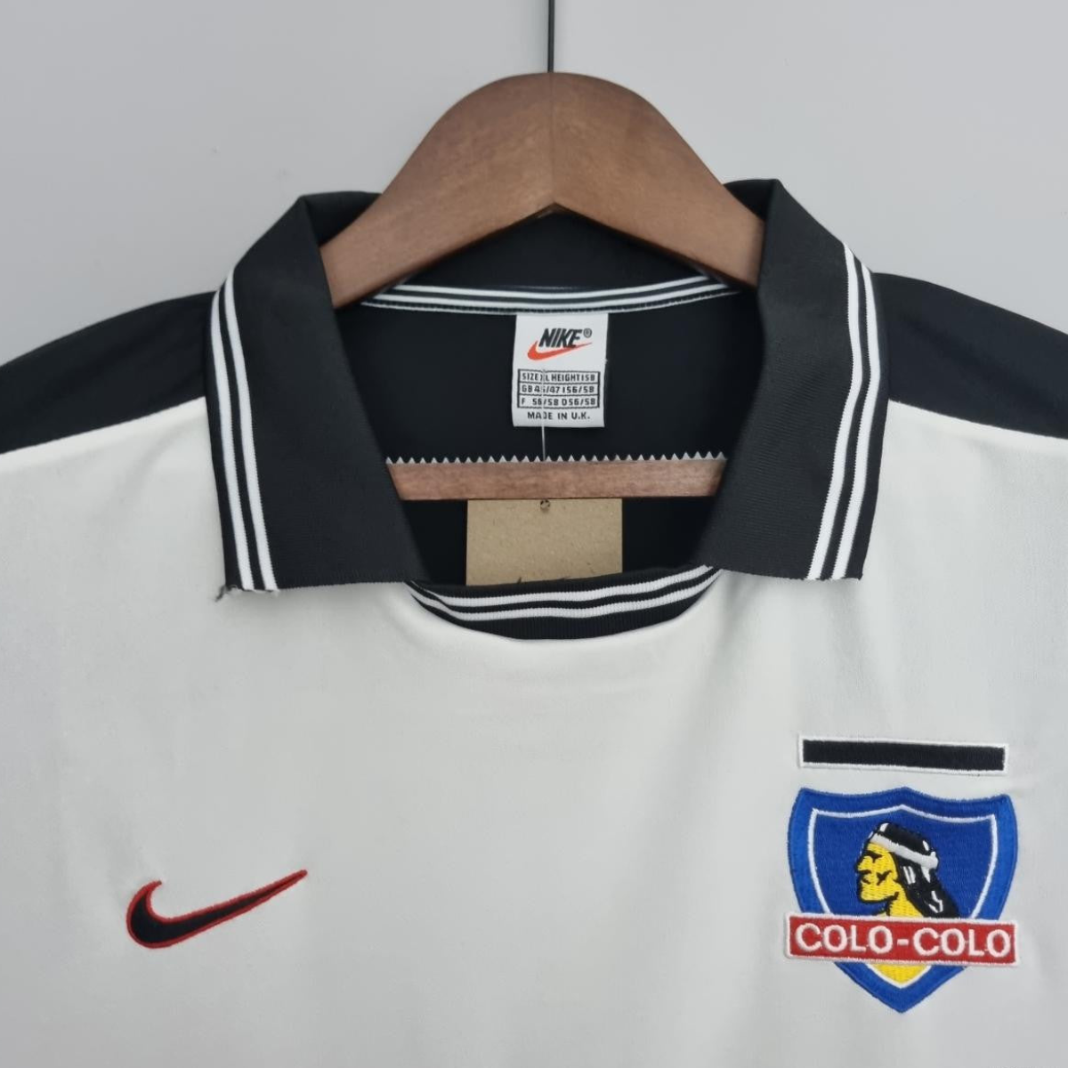 Retro 1999 Colo Colo home Soccer Jersey
