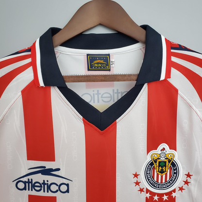 Retro 98/99 Chivas Guadalajara Home Soccer Jersey