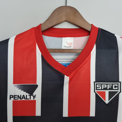 Retro 1991 sao paulo away Soccer Jersey